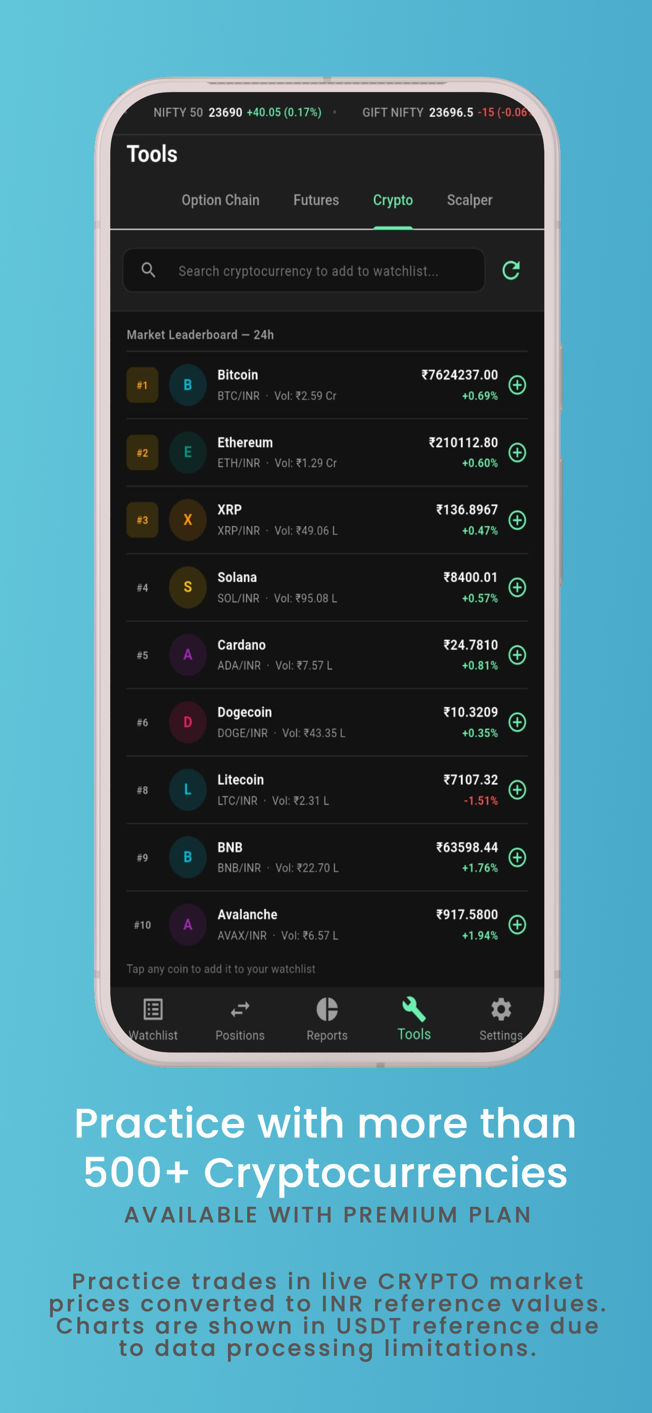 PaperTrader PRO app screenshot 19